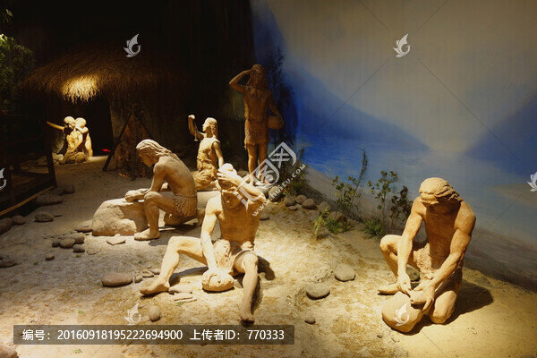 古人生活場景,原始人生活場景