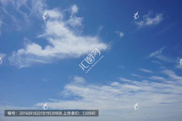 藍天白云