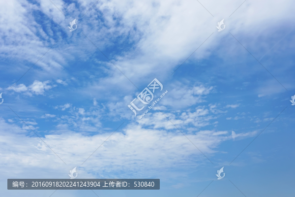 藍天白云
