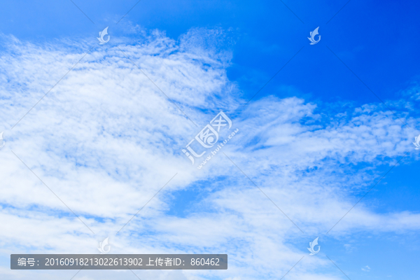 藍天白云,天空云朵,積云,云彩