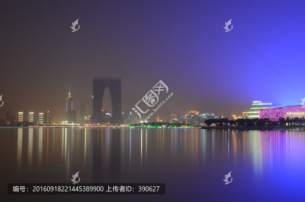 蘇州金雞湖夜色
