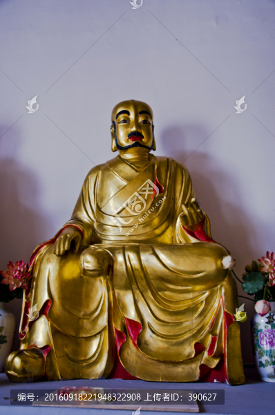 鍍金羅漢,佛像