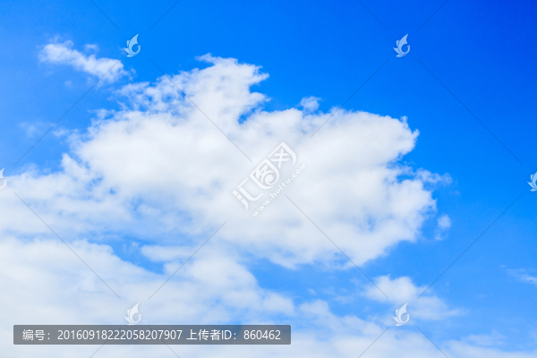 藍天白云,天空云彩