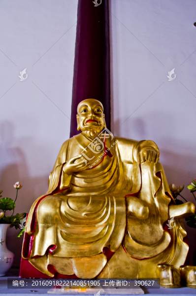 鍍金羅漢,佛像