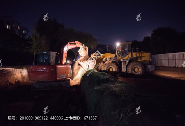 繁忙的夜