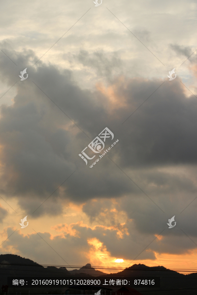 夕陽