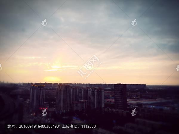 城市,夕陽(yáng)