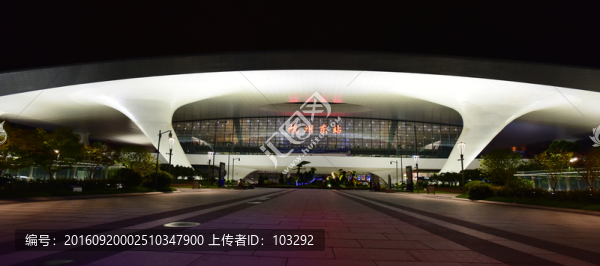 杭州東站,火車站建筑外觀