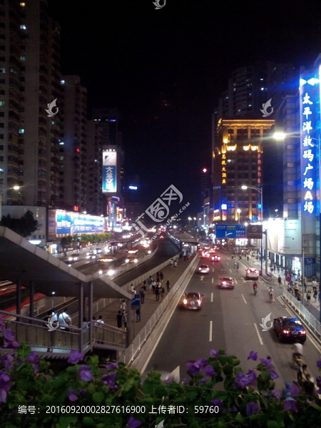廣州天河崗頂夜色