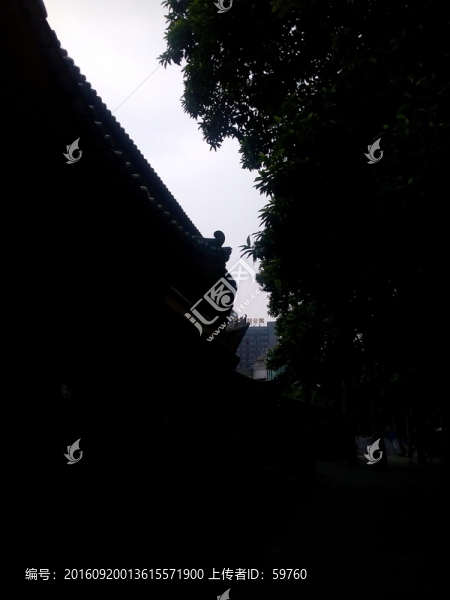 古建筑剪影
