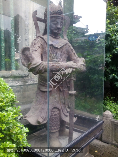 古代人物雕刻石像