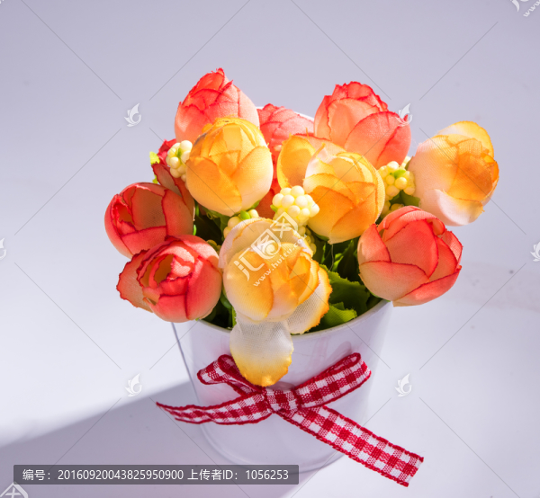 絹花