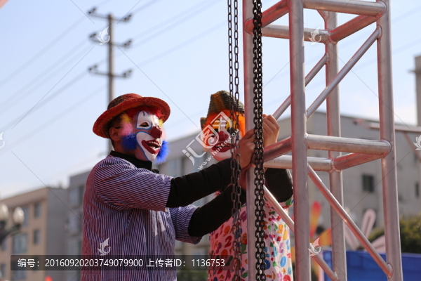 小丑表演