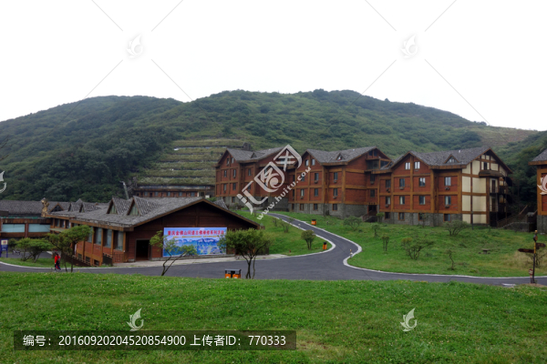金佛山風(fēng)光,山中別墅