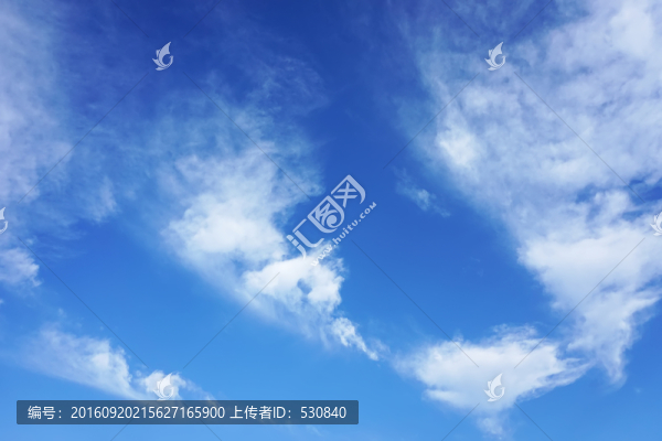 藍天白云