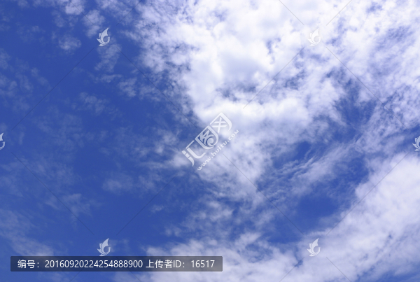 藍天白云