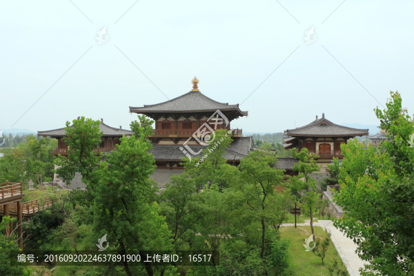 仿古建筑,遠景
