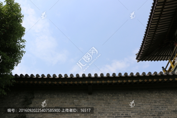 院墻,屋頂