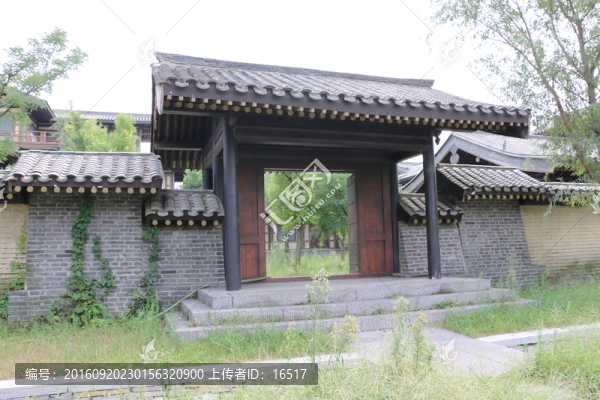 住宅大門,仿古建筑