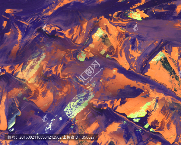 抽象圖案,油彩底紋,未分層