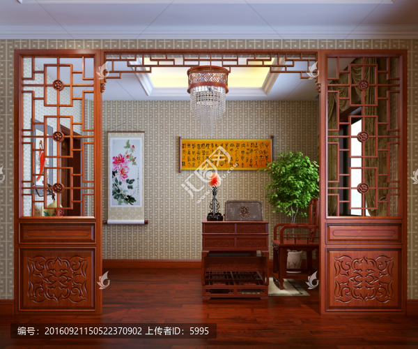 中式埡口屏風(fēng)