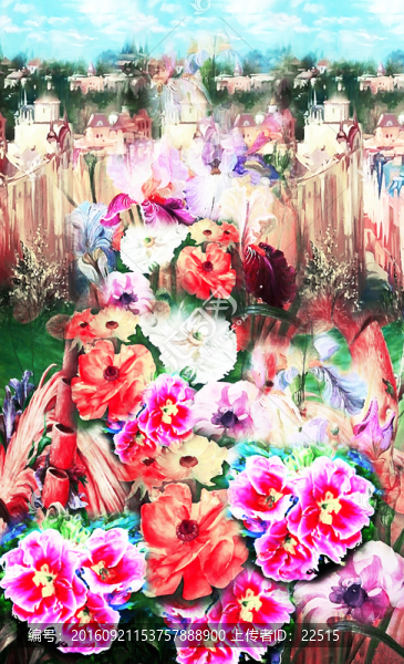 定位花不分層