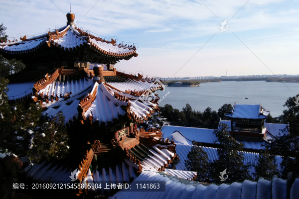 頤和雪景
