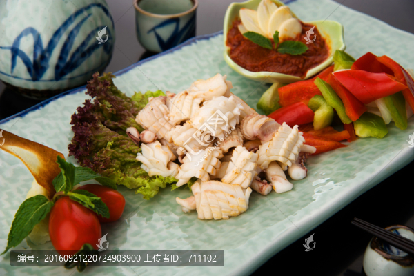 辣炒鮮魷