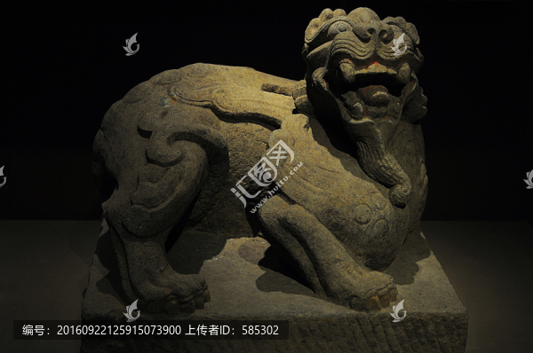 陵墓石刻,石獅