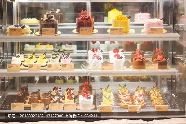 面包店櫥窗