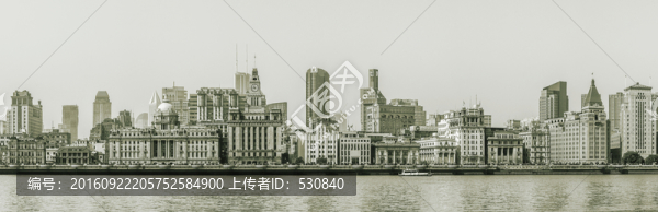 老外灘全景,大畫幅