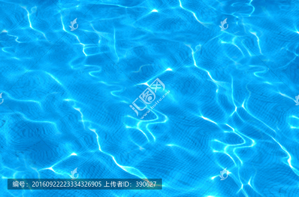 藍色水波紋