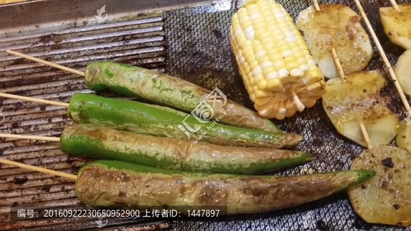 烤辣椒