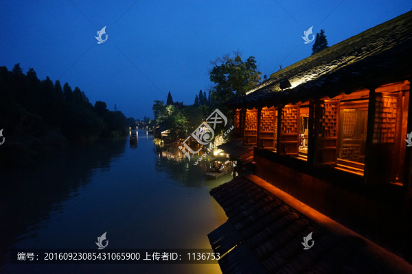 烏鎮(zhèn)夜景燈光