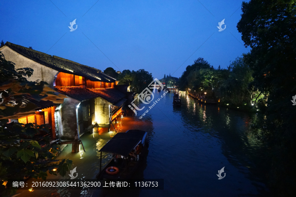 烏鎮(zhèn)夜景燈光