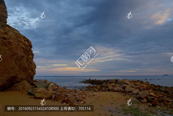 黃昏海灘