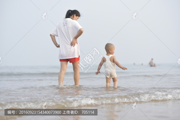 海邊親子游