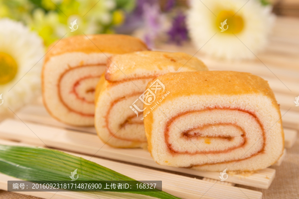 瑞士卷實(shí)景拍攝高清圖