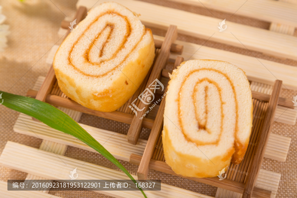 瑞士卷實景拍攝高清圖