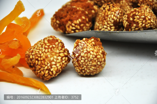 芝麻果,食品