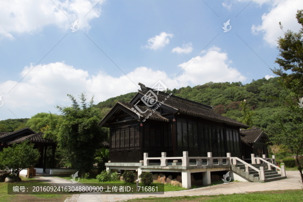 硯石山房,蘇州靈巖山