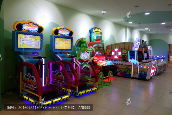 電玩游戲廳,兒童樂園