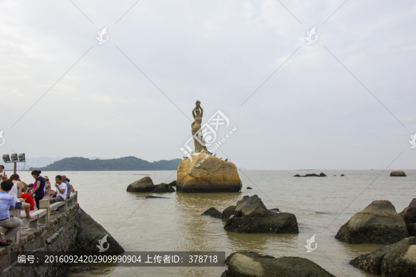 廣東省珠海市珠海漁女雕塑