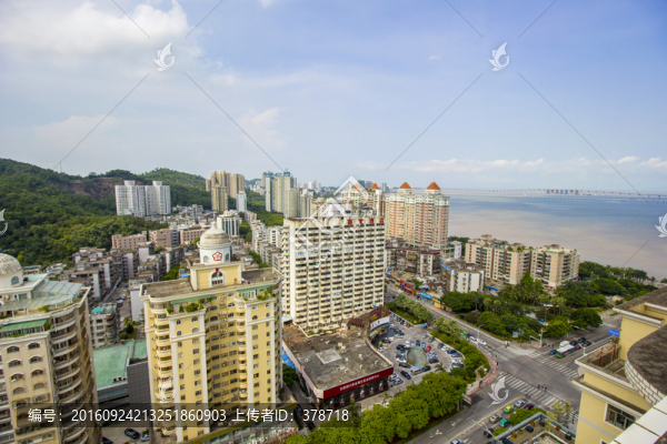 廣東省珠海市珠海鳥瞰圖