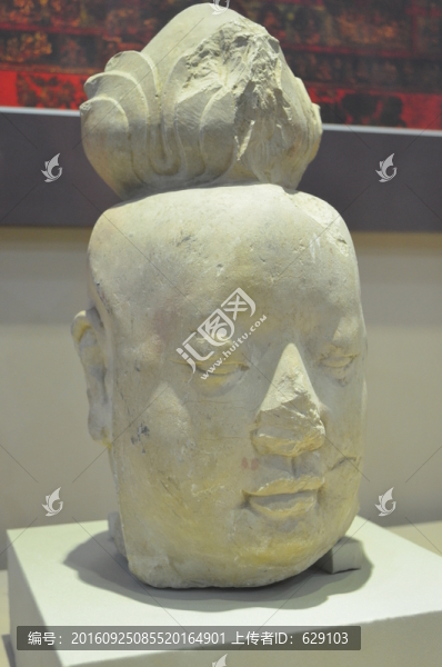 石雕佛像頭