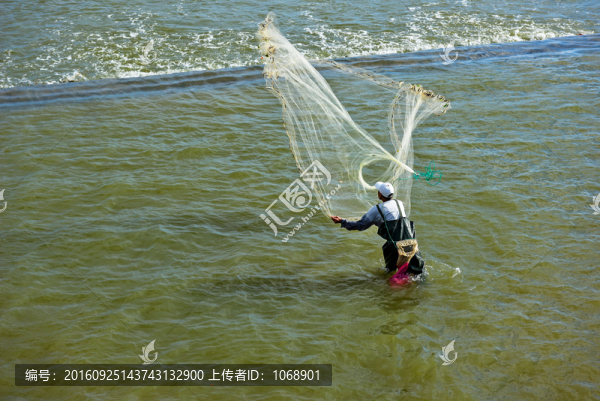 撒網(wǎng)捕魚