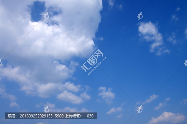 藍天白云
