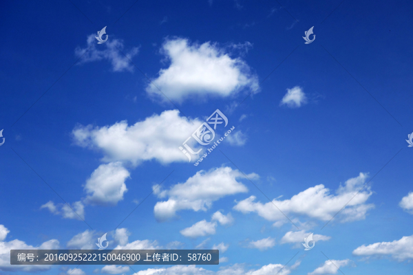 藍天白云
