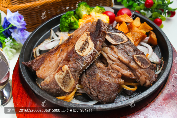 鐵板牛扒