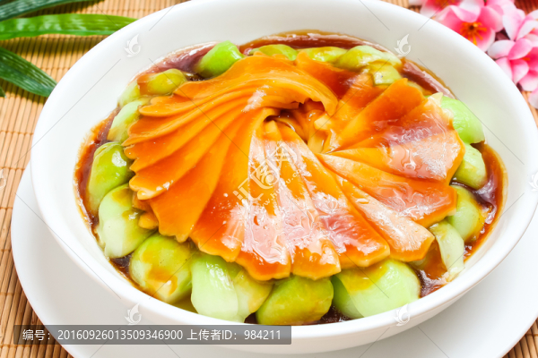 鮑汁百靈菇